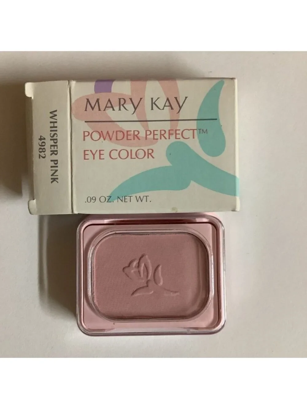 Mary Kay Whisper Pink #5950 Powder Perfect Eye Color. New In Box Rare Vintage